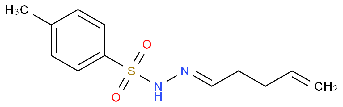 4-pentenal tosylhydrazone structure