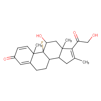 (8S,9R,10S,11S,13S,14S)-9-fluoro-11-hydroxy-17-(2-hydroxyacetyl)-10,13,16-trimethyl-7,8,11,12,14,15-hexahydro-6H-cyclopenta[a]phenanthren-3-one