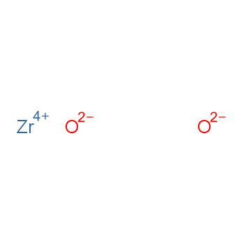 1314-23-4 氧化锆 结构式图片