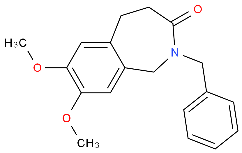 N-BENZYL-7,8-DIMETHOXY-2,3,4,5-TETRAHYDRO-2-BENZAZEPINE-3-ONE