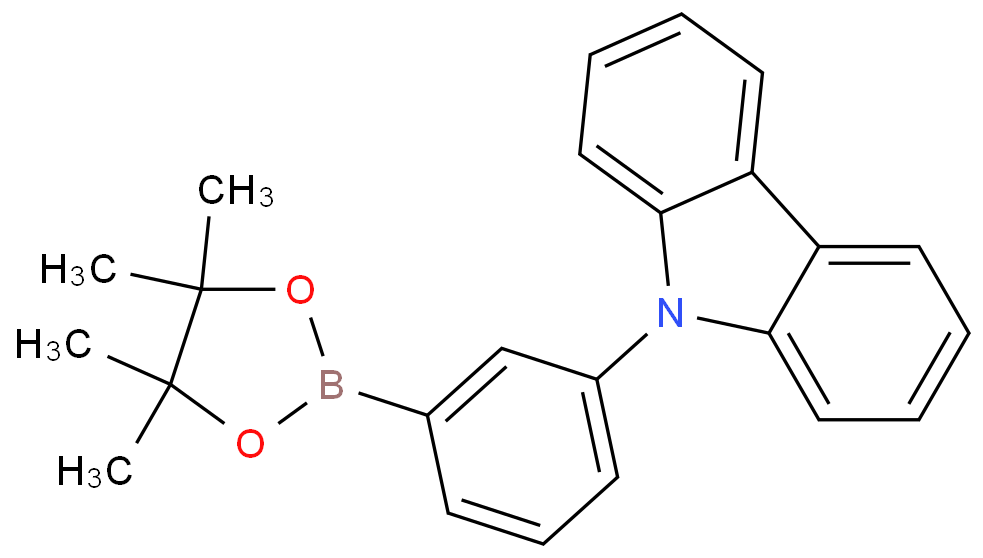 9-[3-(4,4,5,5-Tetramethyl-1,3,2-dioxaborolan-2-yl)phenyl]-9H-carbazole  
