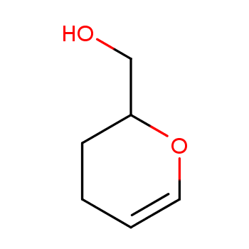2-羟甲基-3,4-二氢吡喃化学结构式