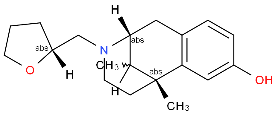 (2R,6R)-6,11-dimethyl-3-[(2R)-tetrahydrofuran-2-ylmethyl]-1,2,3,4,5,6-hexahydro-2,6-methano-3-benzazocin-8-ol