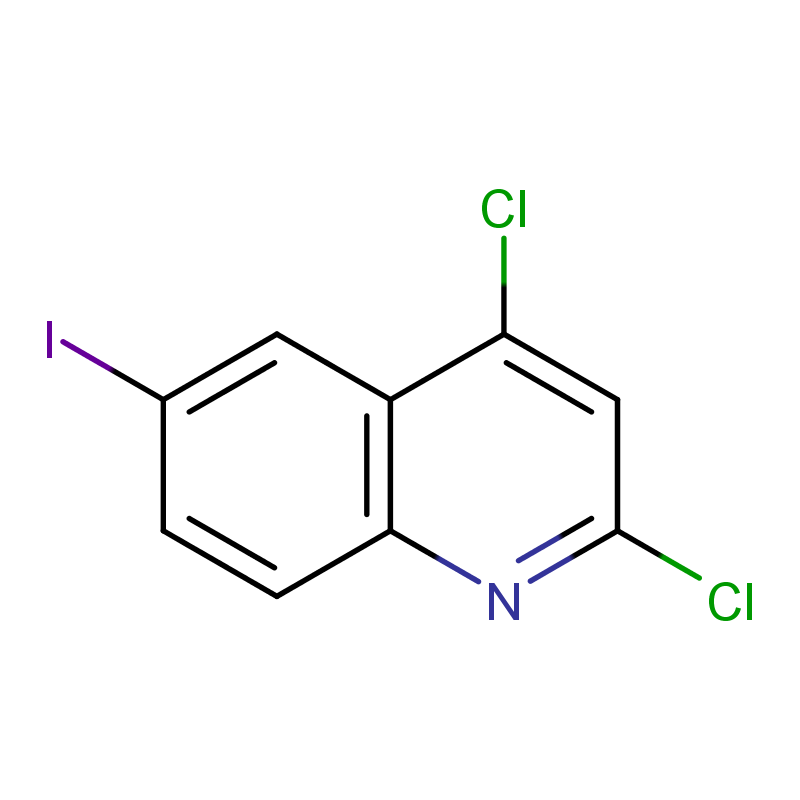 2,4-二氯-6-碘喹啉 CAS号:1367783-18-3科研及生产专用 高校及研究所支持货到付款