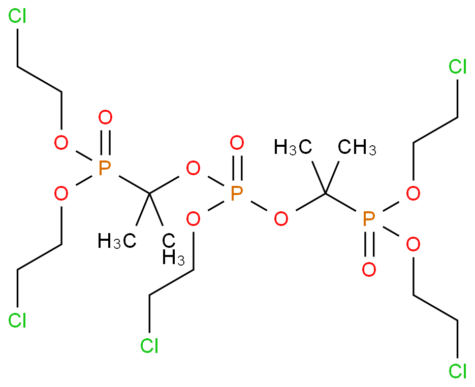 chlorine containing aliphatic polyphosphate phosphonate