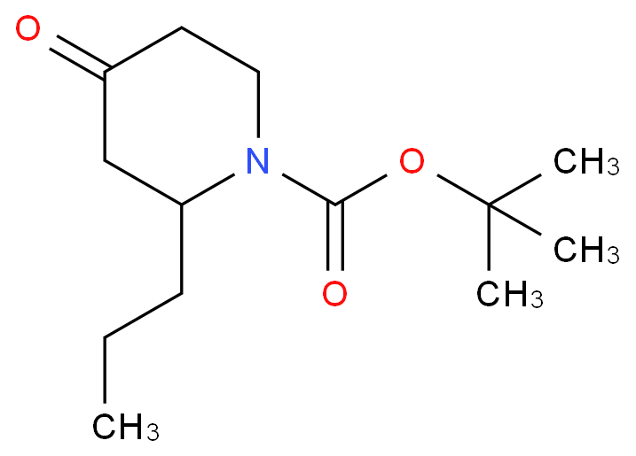 tert-butyl 4-oxo-2-propylpiperidine-1-carboxylate