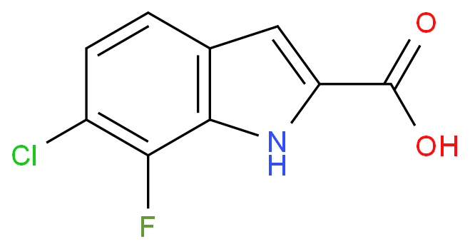 6-氯-7-氟-1H-吲哚-2-羧酸CAS号259860-07-6；（现货优势供应/质量保证）