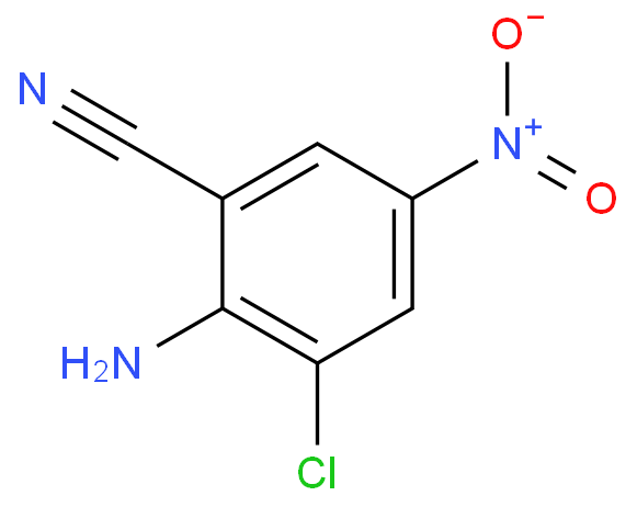 2-氨基-3-氯-5-硝基苯腈