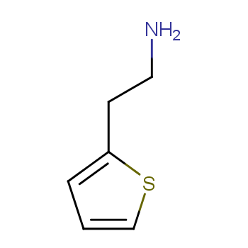 Thiophene-2-ethylamine structure