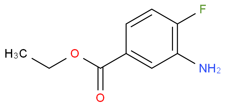 Ethyl 3-amino-4-fluorobenzoate                                                                                                                                                                            