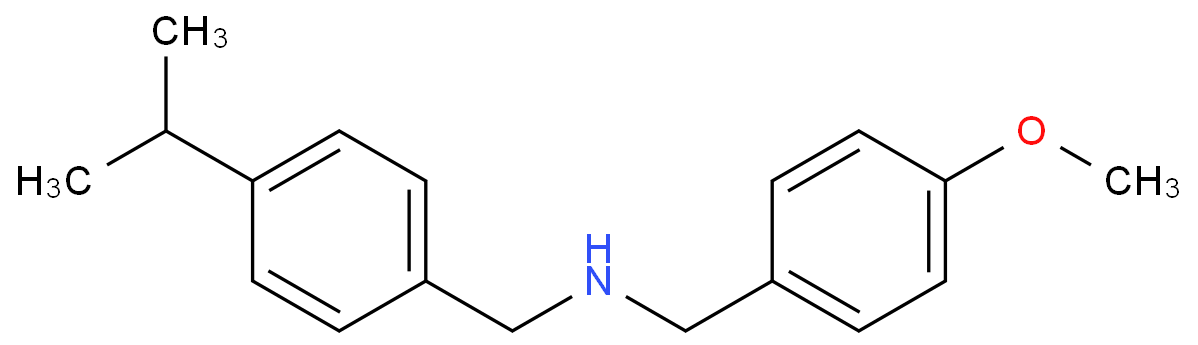(4-ISOPROPYL-BENZYL)-(4-METHOXY-BENZYL)-AMINE