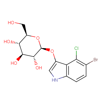 5-bromo-4-chloro-3-indolyl β-D-glucoside