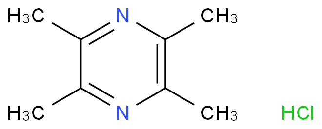 盐酸川芎嗪化学结构式