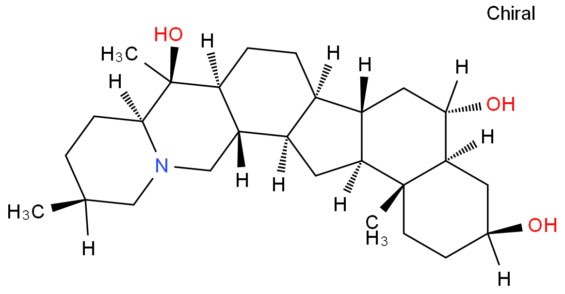 贝母素甲化学结构式