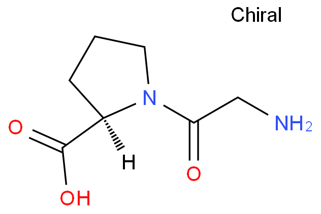 D-Proline, 1-glycyl- (9CI)