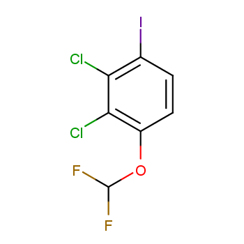 1,2-Dichloro-3-difluoromethoxy-6-iodobenzene