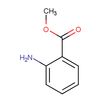 Methyl anthranilate structure