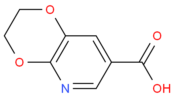 2,3-二氢-[1,4]二噁英[2,3-B]吡啶-7-羧酸 CAS号:1256818-31-1科研及生产专用 高校及研究所支持货到付款