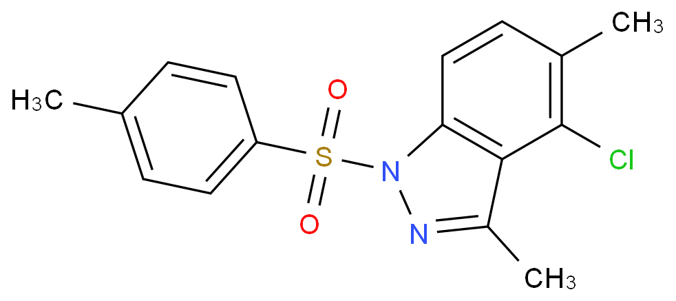 4-氯-3,5-二甲基-1-对甲苯磺酰基-1H-吲唑 CAS号:1421252-92-7科研及生产专用 高校及研究所支持货到付款