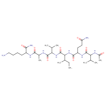 六肽Acetyl-PHF6YA amide 产品图片