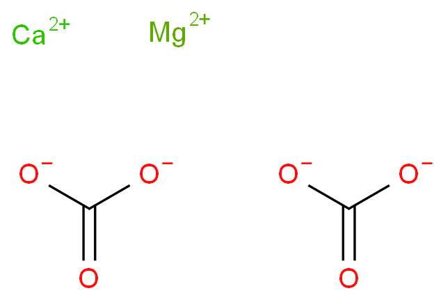 Dolomite (CaMg(CO3)2)  