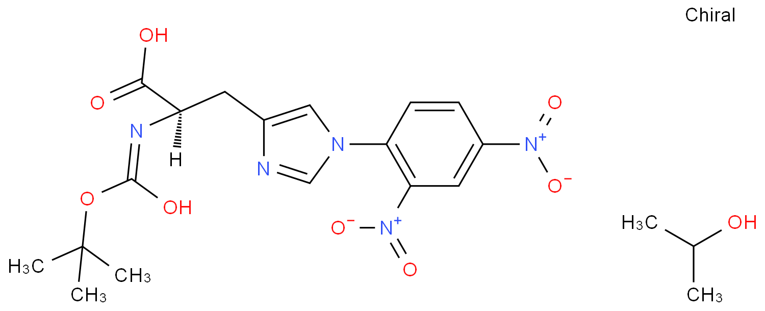(Tert-Butoxy)Carbonyl D-His(Dnp)-OH·IPA
