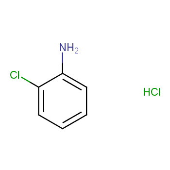 邻氯苯胺盐酸盐化学结构式