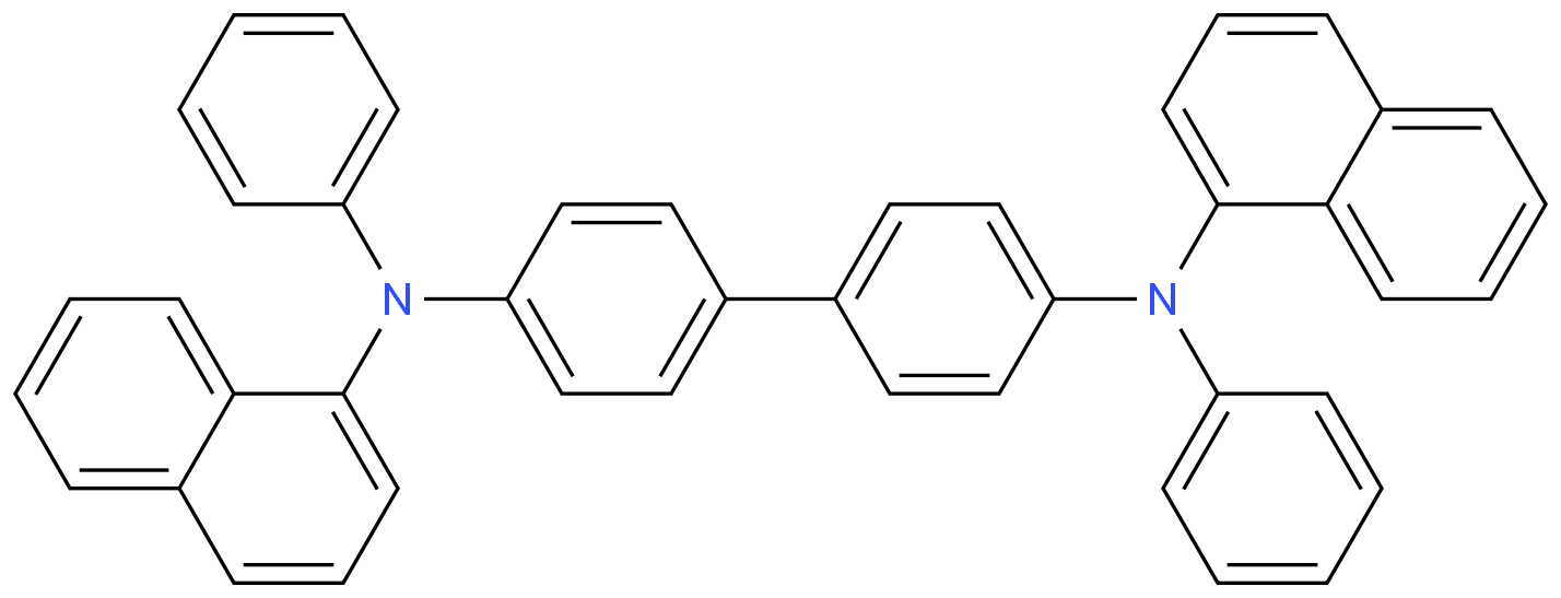 N,N'-Bis- (1-naphthalenyl)-N,N'-bis-phenyl-(1,1'-biphenyl)-4,4'-diamine  