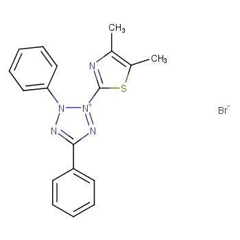 3-(4,5-dimethylthiazol-2-yl)-2,5-diphenyltetrazolium bromide