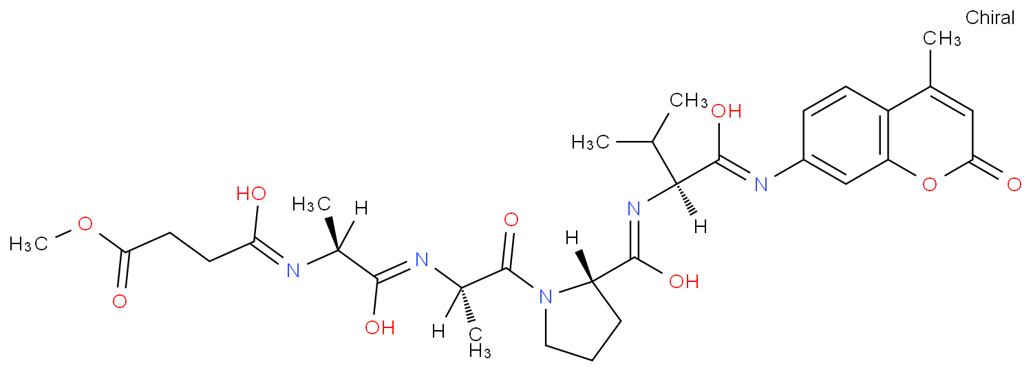 甲氧基琥珀酰基-丙氨酰-丙氨酰-脯氨酰-缬氨酸-7-氨基-4-甲基香豆素