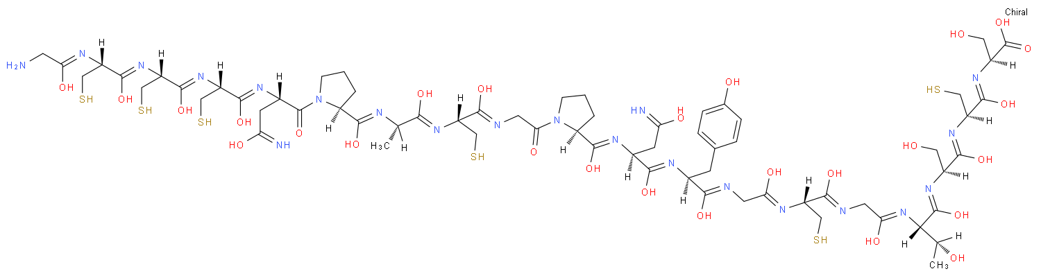 甘氨酰-L-半胱氨酰-L-半胱氨酰-L-半胱氨酰-
