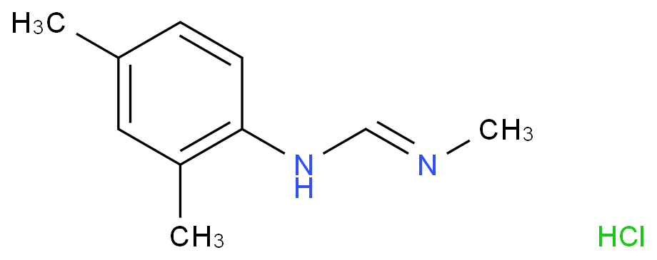 狈’-(2,4-二甲基苯基)-狈-甲基甲酰胺盐酸盐/51550-40-4