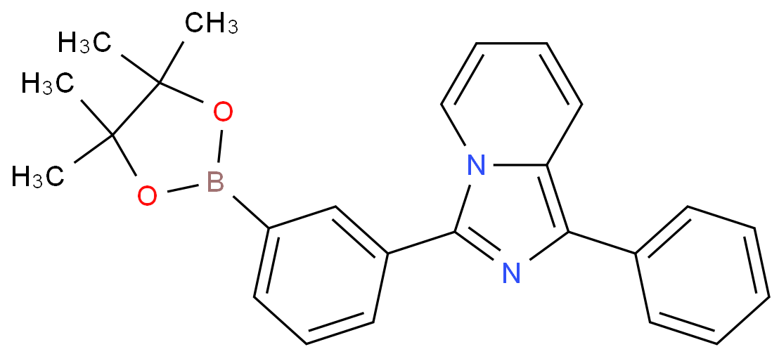 [Perfemiker]1-苯基-3-(3-(4,4,5,5-四甲基-1,3,2-二氧杂环戊硼烷-2-基)苯基)咪唑并[1,5-a]吡啶,98%