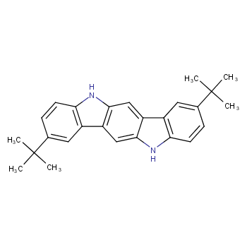 2,8-二-叔丁基-5,11-二氢吲哚并[3,2-b]咔唑