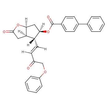 (3aR,4R,5R,6aS)-2-Oxo-4-((E)-3-oxo-4-phenoxybut-1-en-1-yl)he