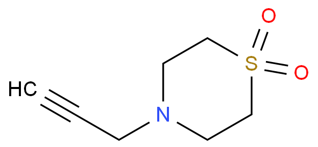 4-丙-2-炔基-硫代吗啉 1,1-二氧化物 CAS号:10442-03-2 现货优势供应 科研产品