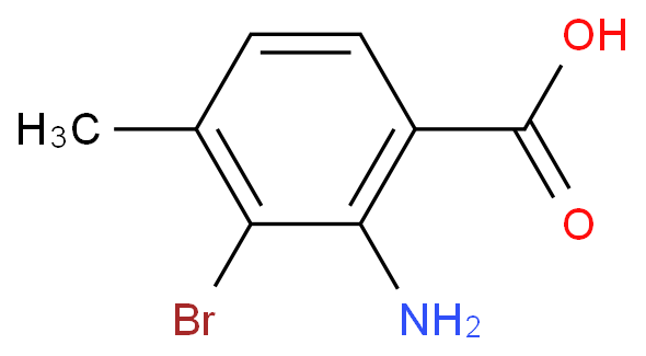 2-Amino-3-bromo-4-methylbenzoic acid  