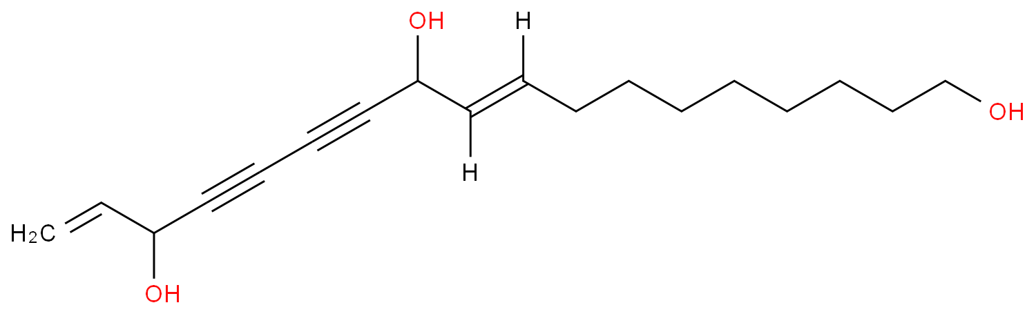 9,17-Octadecadiene-12,14-diyne-1,11,16-triol