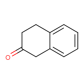 β-四氢萘酮化学结构式