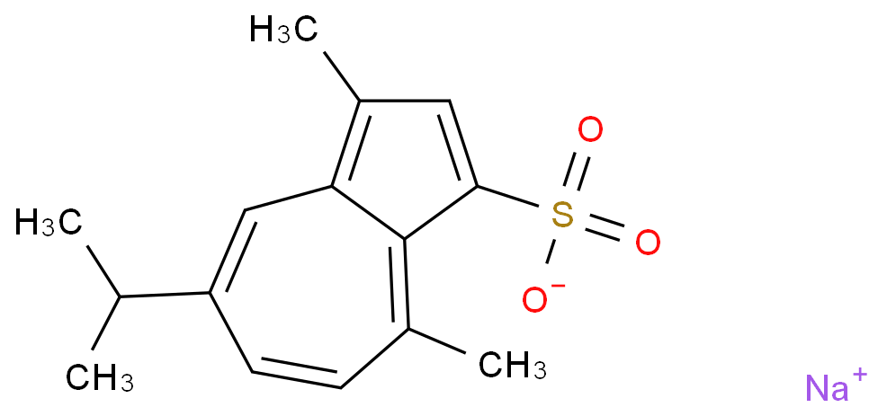 sodium,3,8-dimethyl-5-propan-2-ylazulene-1-sulfonate