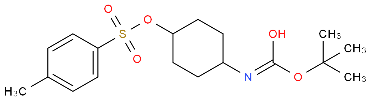 trans-4-(tert-butoxycarbonylamino)cyclohexyl 4-methylbenzenesulfonate