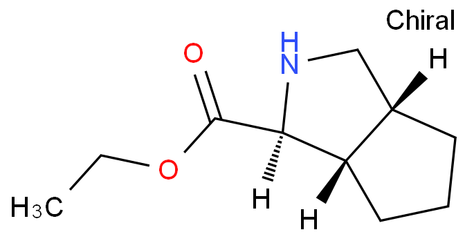 (1S,3aR,6aS)-Octahydrocyclopenta[c]pyrrole-1-carboxylic acid ethyl ester hydrochloride  