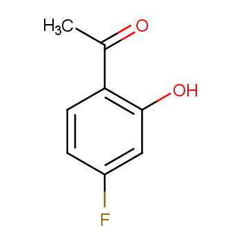 4-氟-2-羟基苯乙酮化学结构式