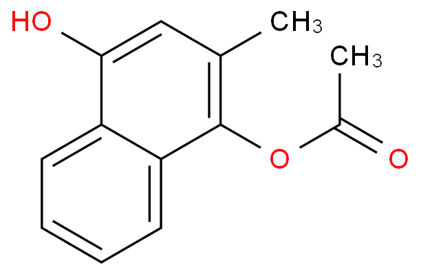 萘-1,4-二醇,1-邻-乙酰基-2-甲基-