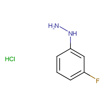 3-氟苯肼盐酸化学结构式