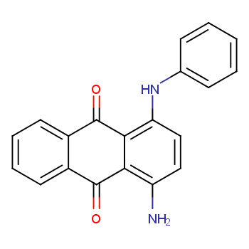 1-amino-4-anilinoanthracene-9,10-dione