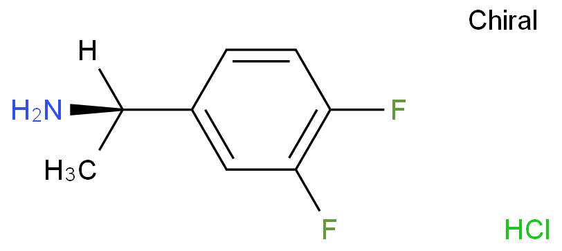 (1R)-1-(3,4-difluorophenyl)ethanamine,hydrochloride