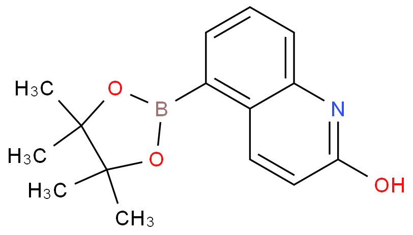 5-(4,4,5,5-tetramethyl-[1,3,2]-dioxaborolan-2-yl)quinolin-2(1H)-one