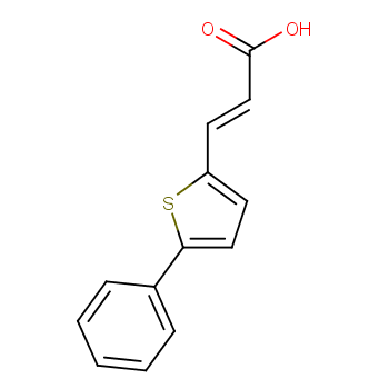 3-(5-Phenylthiophen-2-yl)acrylic acid  