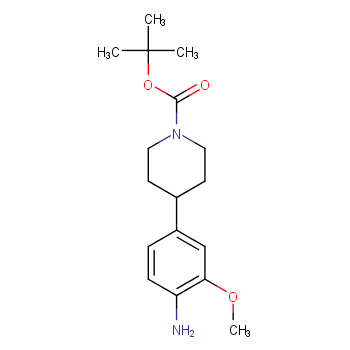 4-(4-氨基-3-甲氧基苯基)哌啶-1-羧酸叔丁酯/1089280-53-4